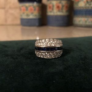 Diamonique ring
